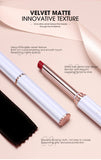 Yeknu Thin Tube Lipstick Matte Lightweight Lip Tint Waterproof Lip Balm Moisture Nude Lip Gloss For Pregnant Woman Makeup
