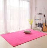 Yeknu Coral velvet carpet bedroom bedside carpet living room carpet plush room full of sofa tea table blanket simple household