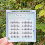 Yeknu Segmented Little Devil False Eyelashes Bridal Makeup Fairy Hair Natural Imitation Grafting Cos Comic Eye Single Tufted Hair