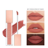 Yeknu Matte Lip Tint Velvet Lipstick Lip Gloss Pigment Waterproof Long-lasting 12 Colors Lip Stain For Women Cosmetics