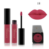 Yeknu 25Colors Nude Lip Gloss Matte Liquid Lipstick Makeup Long Lasting Waterproof Sexy Red Pink Lip Tint Batom Lipgloss Bulk