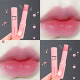 Yeknu Moisturizing Color Changing Lipsticks Transparent Peach Lip Oil Hydrating Natural Lipgloss Lip Blam Lasting Makeup Cosmetics