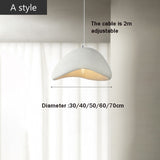 Yeknu Modern Designer LED Pendant Lights High Polymer Hanging Lamps for Ceiling Kitchen Living Dining Room Table Bedroom Indoor Lights