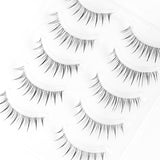 Yeknu New Transparent Manga Eyelashes A-Type Fishtail False Eyelashes Extension Japanese Nude Makeup Lashes Wispy