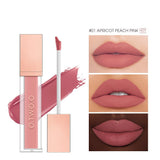 Yeknu Matte Lip Tint Velvet Lipstick Lip Gloss Pigment Waterproof Long-lasting 12 Colors Lip Stain For Women Cosmetics