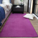 Yeknu Coral velvet carpet bedroom bedside carpet living room carpet plush room full of sofa tea table blanket simple household