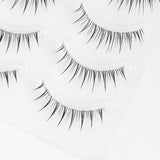 Yeknu New Transparent Manga Eyelashes A-Type Fishtail False Eyelashes Extension Japanese Nude Makeup Lashes Wispy