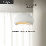 Yeknu Modern Designer LED Pendant Lights High Polymer Hanging Lamps for Ceiling Kitchen Living Dining Room Table Bedroom Indoor Lights