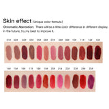 Yeknu 25Colors Nude Lip Gloss Matte Liquid Lipstick Makeup Long Lasting Waterproof Sexy Red Pink Lip Tint Batom Lipgloss Bulk