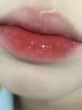 Yeknu Pink Clear Mirror Water Lip Gloss Lip Glaze Transparent  Waterproof Glossy Liquid Lipstick Red Lip Tint Makeup Korean