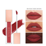 Yeknu Matte Lip Tint Velvet Lipstick Lip Gloss Pigment Waterproof Long-lasting 12 Colors Lip Stain For Women Cosmetics