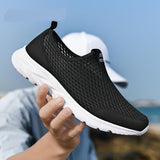 Yeknu Vulcanize Shoes Men Sneakers Breathable Men Casual Shoes Non-slip Male Loafers Men Shoes Lightweight Tenis Masculino Wholesale