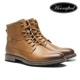 Yeknu Men Boots Brand Comfortable Fashion Ankle Boots #Al652