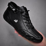 Yeknu New Men Casual Shoes Male High Top Sneakers Winter Warm Designer Fashion Loafers Lace Up Shoes Sneakers Zapatos De Hombre