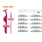 Yeknu Segmented Little Devil False Eyelashes Bridal Makeup Fairy Hair Natural Imitation Grafting Cos Comic Eye Single Tufted Hair