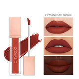 Yeknu Matte Lip Tint Velvet Lipstick Lip Gloss Pigment Waterproof Long-lasting 12 Colors Lip Stain For Women Cosmetics