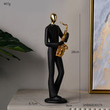 Yeknu Sports Statue Abstract Figure Sculpture Small Ornaments Resin Statue Home Crafts Home Decoration Modern Figurines For Interior