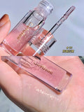 Yeknu Transparent Crystal Jelly Lipgloss Shiny Clear Mirror Moisturizing Lip Balm Glitter Liquid Lipstick Lip Oil Fruit Taste Lip Tint