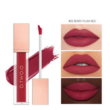 Yeknu Matte Lip Tint Velvet Lipstick Lip Gloss Pigment Waterproof Long-lasting 12 Colors Lip Stain For Women Cosmetics