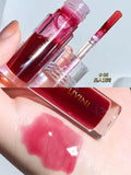 Yeknu Transparent Crystal Jelly Lipgloss Shiny Clear Mirror Moisturizing Lip Balm Glitter Liquid Lipstick Lip Oil Fruit Taste Lip Tint