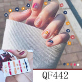 Yeknu Korean Fashion Strawberry Nail Stickers Fashion Nail Art Wraps Nail Polish Ins Styles Summer DIY Adhesive Manicure Decorations