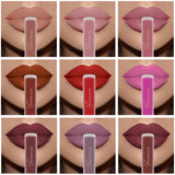 Yeknu 25Colors Nude Lip Gloss Matte Liquid Lipstick Makeup Long Lasting Waterproof Sexy Red Pink Lip Tint Batom Lipgloss Bulk