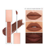Yeknu Matte Lip Tint Velvet Lipstick Lip Gloss Pigment Waterproof Long-lasting 12 Colors Lip Stain For Women Cosmetics
