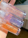 Yeknu Transparent Crystal Jelly Lipgloss Shiny Clear Mirror Moisturizing Lip Balm Glitter Liquid Lipstick Lip Oil Fruit Taste Lip Tint