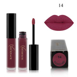 Yeknu 25Colors Nude Lip Gloss Matte Liquid Lipstick Makeup Long Lasting Waterproof Sexy Red Pink Lip Tint Batom Lipgloss Bulk