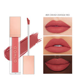 Yeknu Matte Lip Tint Velvet Lipstick Lip Gloss Pigment Waterproof Long-lasting 12 Colors Lip Stain For Women Cosmetics