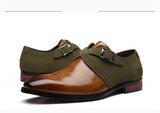Yeknu 4 Colors Mens Dress Shoes Stylish Business Gentleman'S Wedding Comfortable Formal Shoes
