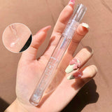 Yeknu Mirror Water Lip Gloss Water Glossy Lip Glaze Transparent Lip Oil Lasting Liquid Lipstick Clear Glitter Primer Hydrating Plump