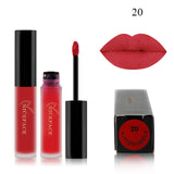 Yeknu 25Colors Nude Lip Gloss Matte Liquid Lipstick Makeup Long Lasting Waterproof Sexy Red Pink Lip Tint Batom Lipgloss Bulk