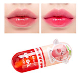 Yeknu Moisturizing Color Changing Lipsticks Transparent Peach Lip Oil Hydrating Natural Lipgloss Lip Blam Lasting Makeup Cosmetics
