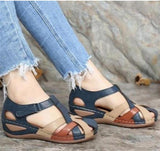 Yeknu Fashion Women Sandals Waterproo Sli On Round Female Slippers Casual Comfortable Outdoor Fashion Sunmmer Plus Size Shoes Women