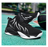 Yeknu Men's Summer New Breathable Mesh Fashion Outdoor Sports Basketball Shoes Student Athletic Sneakers For Men Large Size 36-48