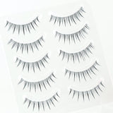 Yeknu New Transparent Manga Eyelashes A-Type Fishtail False Eyelashes Extension Japanese Nude Makeup Lashes Wispy