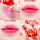 Yeknu Moisturizing Color Changing Lipsticks Transparent Peach Lip Oil Hydrating Natural Lipgloss Lip Blam Lasting Makeup Cosmetics