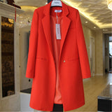 Yeknu Spring Autumn Blazers Women Small suit Plus size Long sleeve jacket Casual tops female Slim Wild Blazers Windbreaker coat