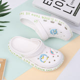 Yeknu Hot Sale Pink Cute Summer Sandals Women Beach Sandals Non Slip Comfortable Lightweight Outdoor Sandals Woman zuecos de mujer