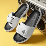 Yeknu Summer New Men's Sandals Outdoor Casual Sandals and Slippers Mens Slippers Men's Non-slip Soft Bottom Shoes