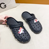 Yeknu Hot Sale Pink Cute Summer Sandals Women Beach Sandals Non Slip Comfortable Lightweight Outdoor Sandals Woman zuecos de mujer