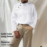 Yeknu Stylish Blouses Summer Women Cotton Linen Short Sleeve Buttons Solid Shirts Casual Loose Tunic Top Light Thin Blusas