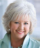 Yeknu Grandma Wigs Women's Fashion Bob Wigs Granny Hair Silver Platinum Color Loose Wavy Wigs Grey Color Short Curly Hair Mommy Wigs